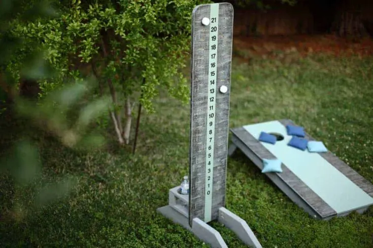 Image for How to build a DIY Cornhole Scoreboard
