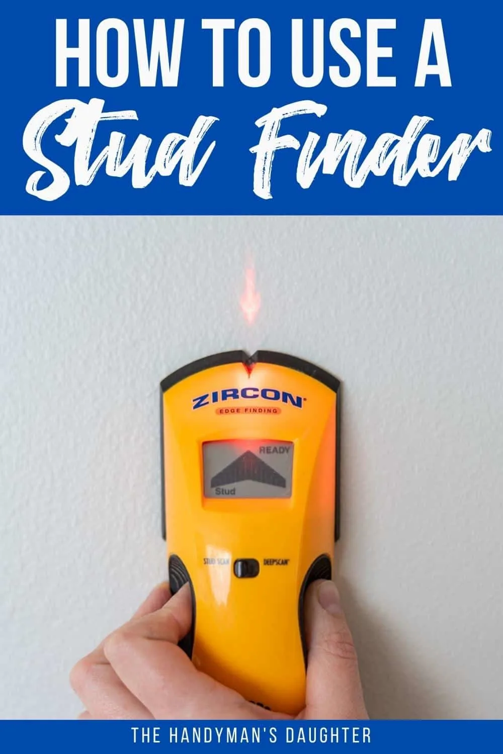 how to use a stud finder