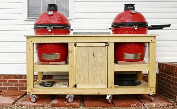 Image for DIY Outdoor Ceramic Grill Cart