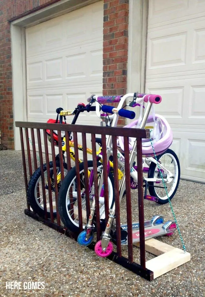 Image for Upcycled DIY Bike Rack