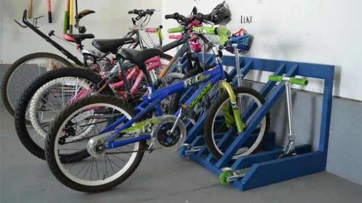 Image for DIY Wooden Bike Rack