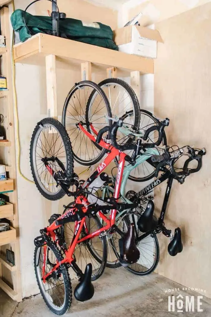 Image for DIY Bike Hanging Rack