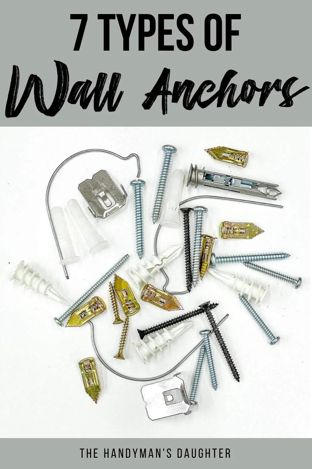 7 types of wall anchors
