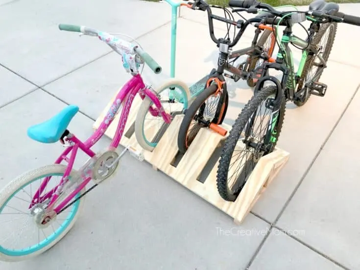 Image for Wooden DIY Bike Stand