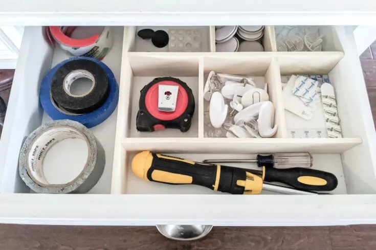 Image for DIY Junk Drawer Organizer