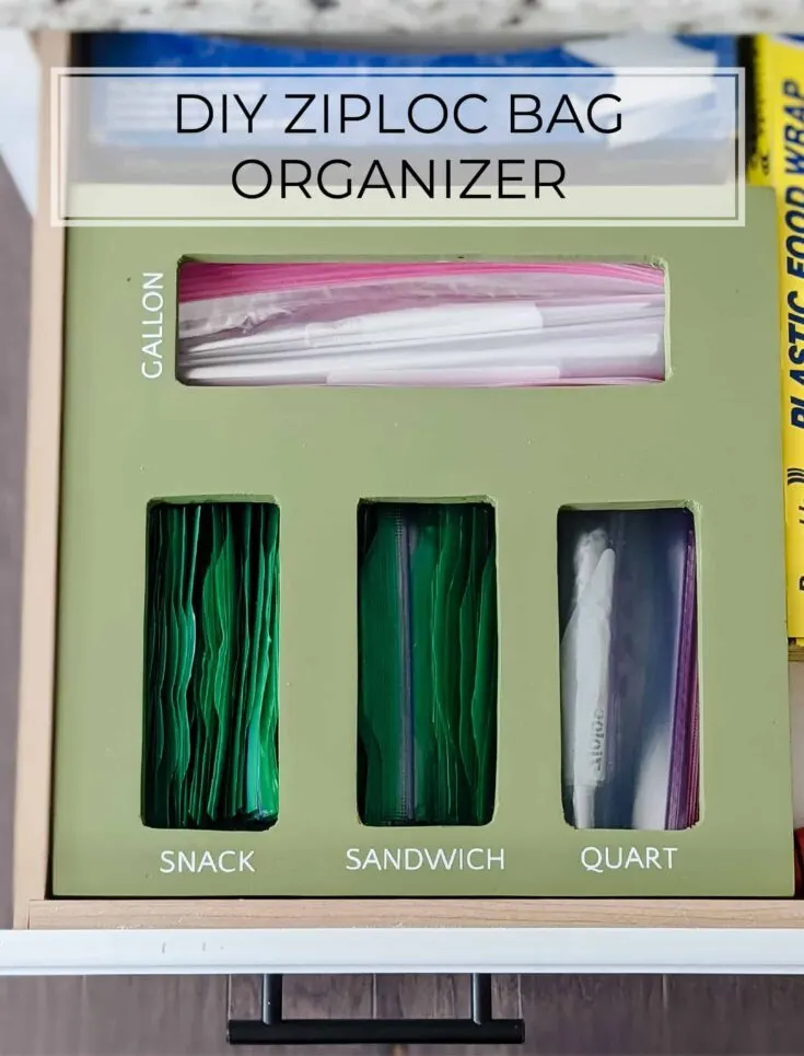 Image for DIY Ziploc Bag Organizer
