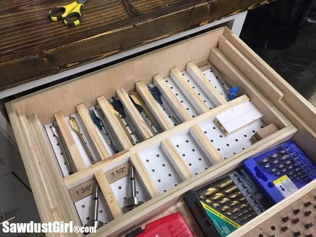 Image for DIY Drawer Organizer with Pegboard