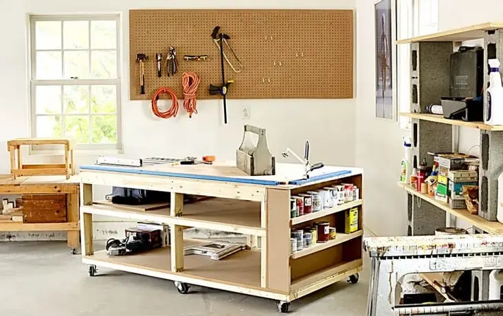 Image for DIY Mobile Workbench 
