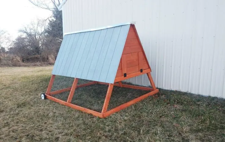 Image for A Frame Chicken Coop 