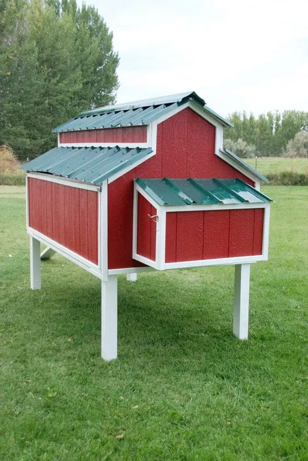 Image for Red Barn Chicken Coop 