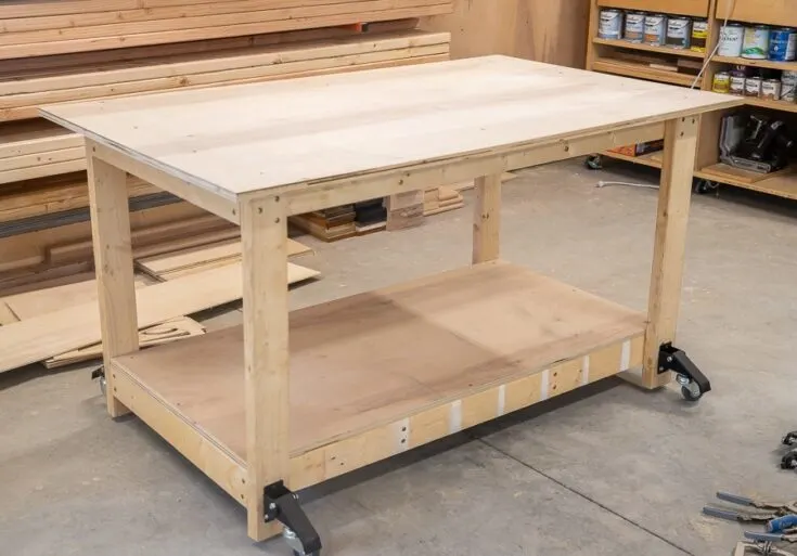 Image for Mobile Workbench From Scrap Wood