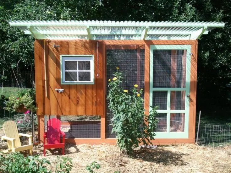 Image for Chicken Coop with a Pergola Roof