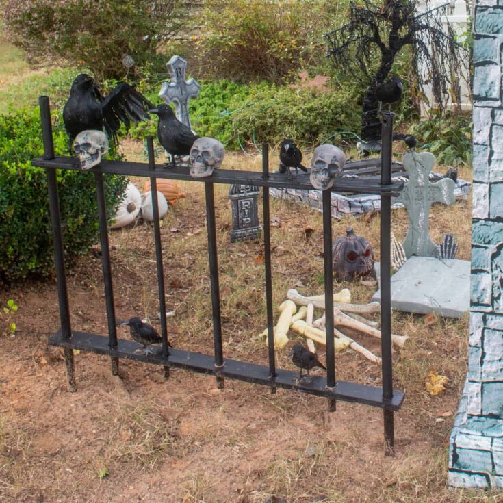 Image for Halloween Cemetery Picket Fence