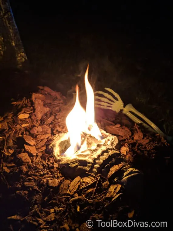 Image for Flaming Head Decoration