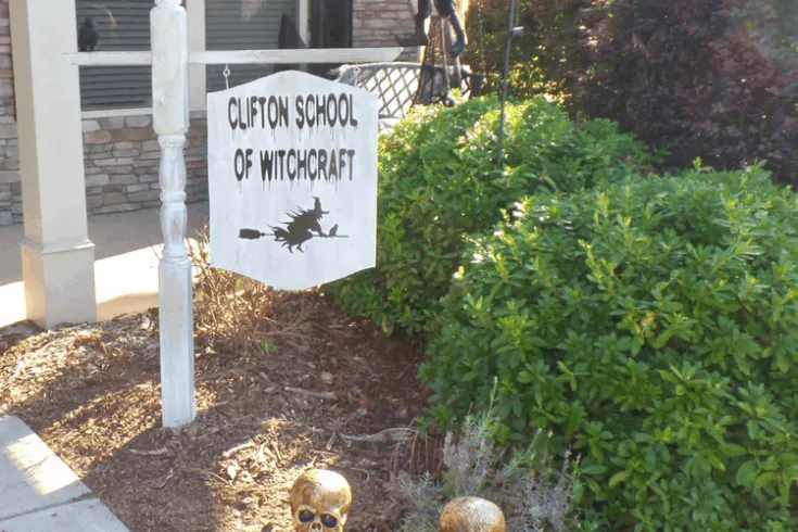 Image for Witch School Sign