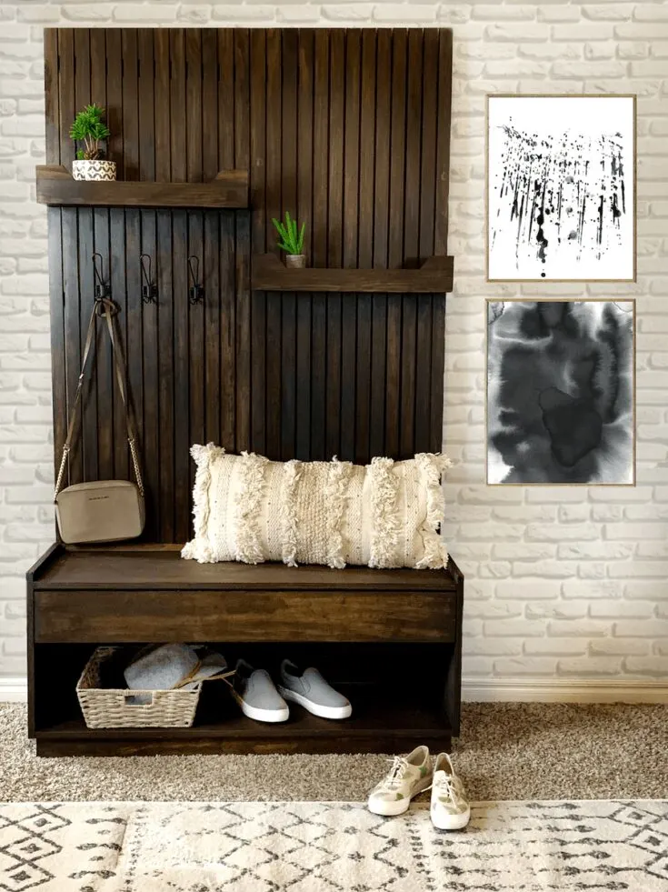 Image for Hall Tree with Storage Bench
