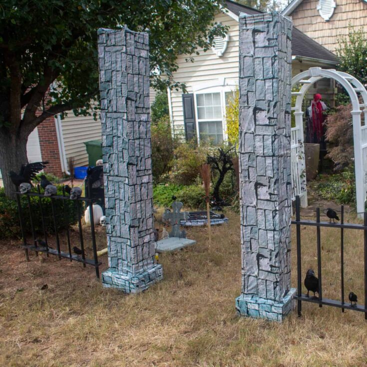 Image for DIY Halloween Cemetery Pillars 