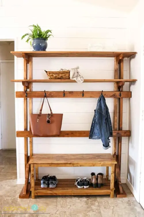 Image for Rustic DIY Hall Tree
