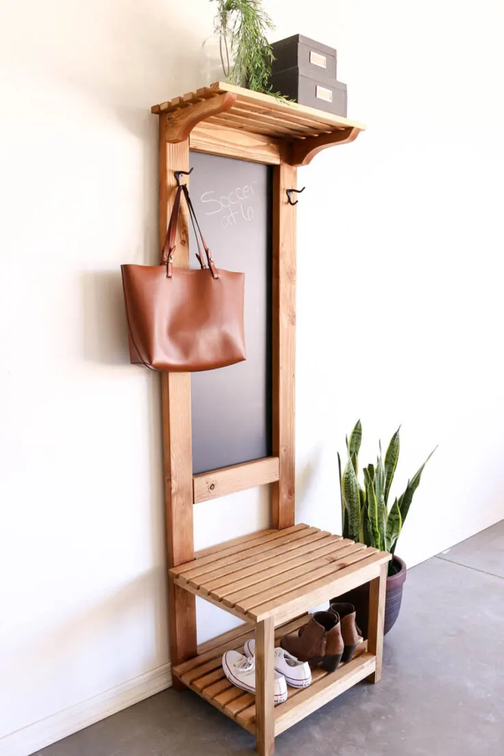 Image for Hall Tree With Chalk Board
