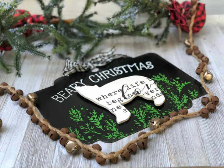 Image for DIY Metal Christmas Sign