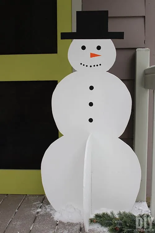 Image for 3D Wood Snowman