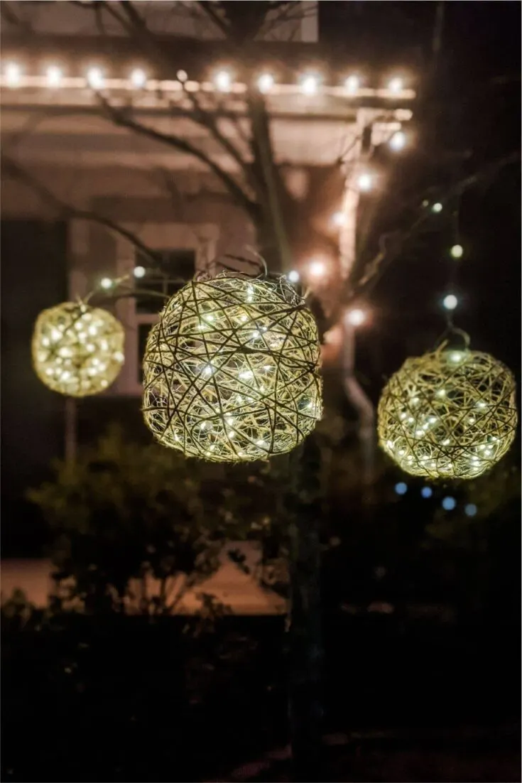 Image for DIY Outdoor Light Balls