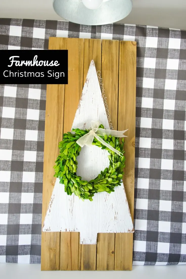 Image for Simple Farmhouse Christmas Sign