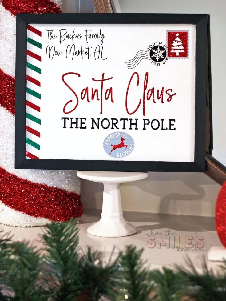 Image for Letter to Santa Sign 