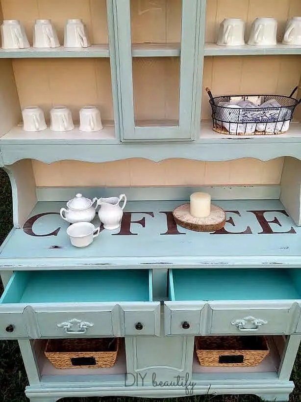 Image for Outdated Hutch to Coffee Bar