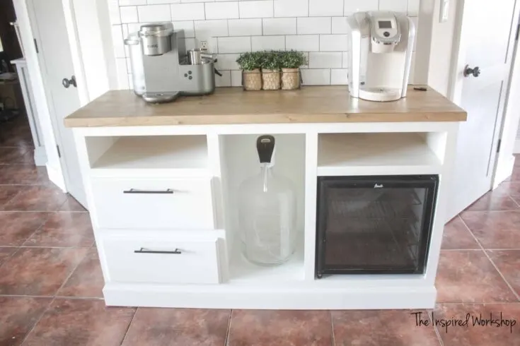 Image for DIY Coffee Bar Cabinet 