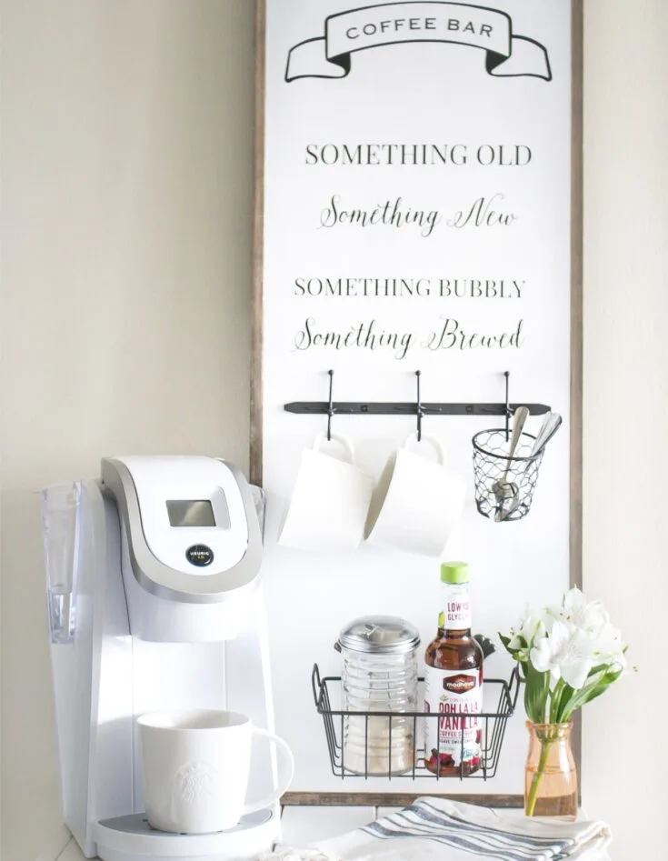 Image for DIY Coffee Bar for Small Kitchens
