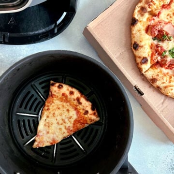 How to reheat pizza in the air fryer