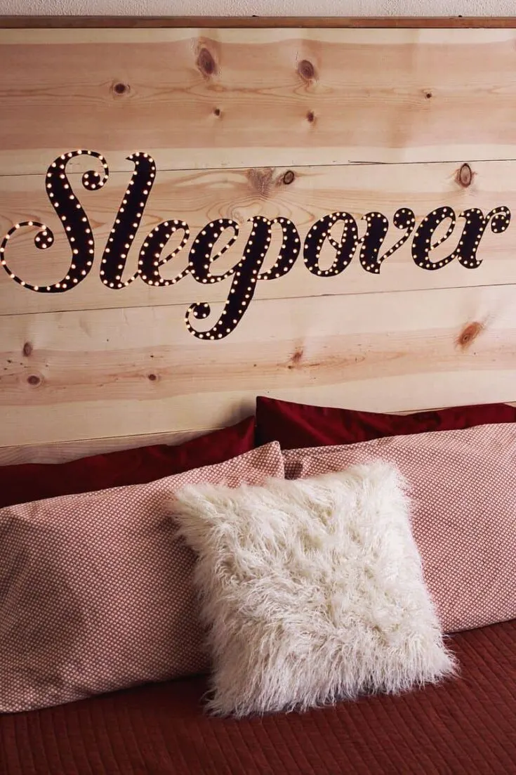 Image for DIY Light Up Headboard