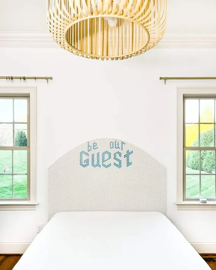 Image for DIY Headboard With Customizable Messages