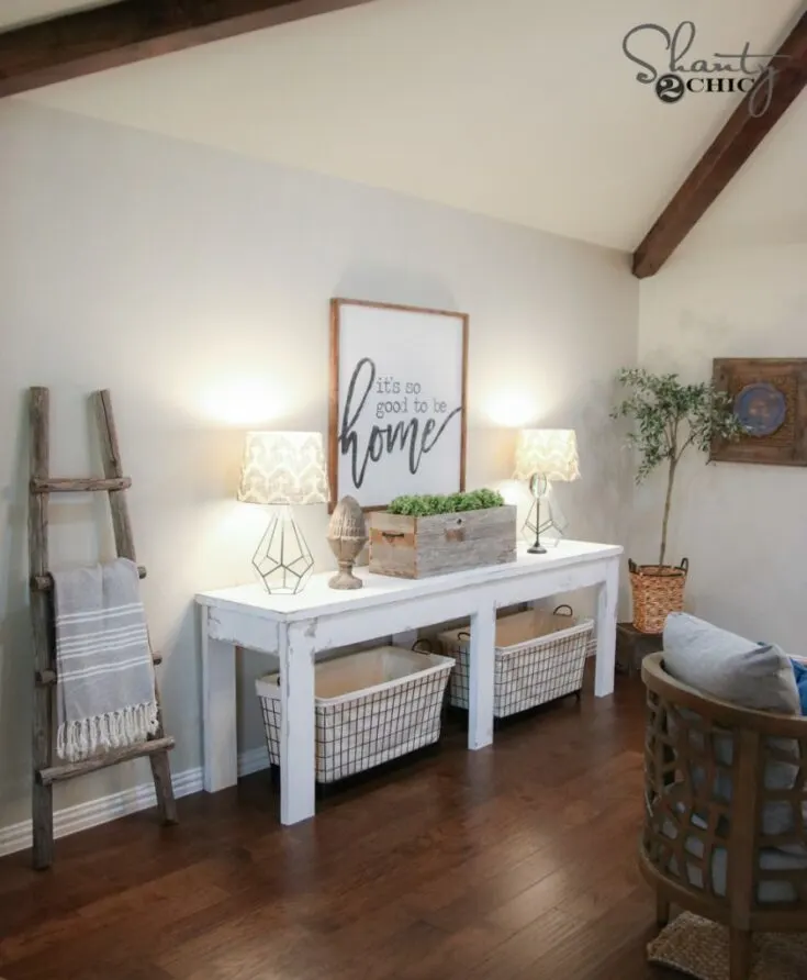 Image for $40 Farmhouse Console Table