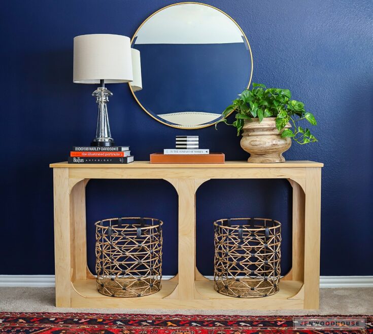 Image for DIY One Sheet Plywood Console Table