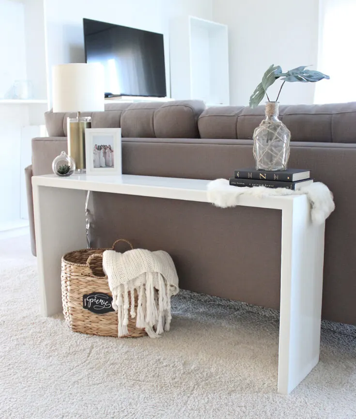 Image for DIY Wood Console Table