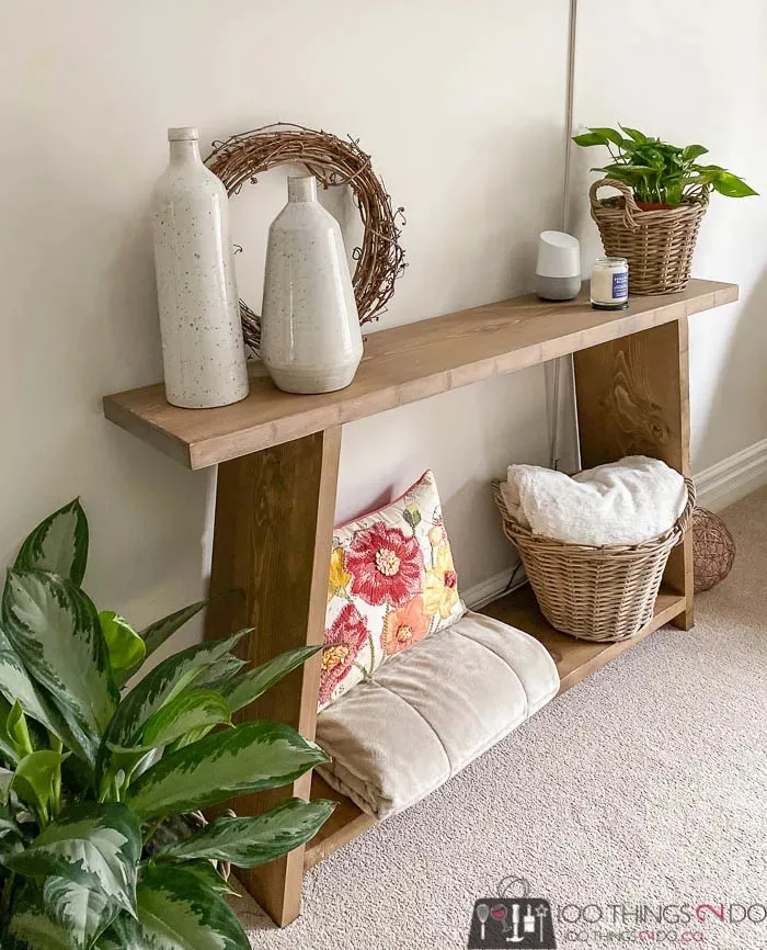 Image for Four board console table