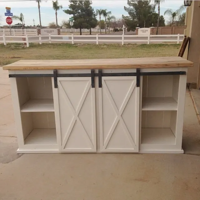 Image for Grandy Barn Door Console | Ana White