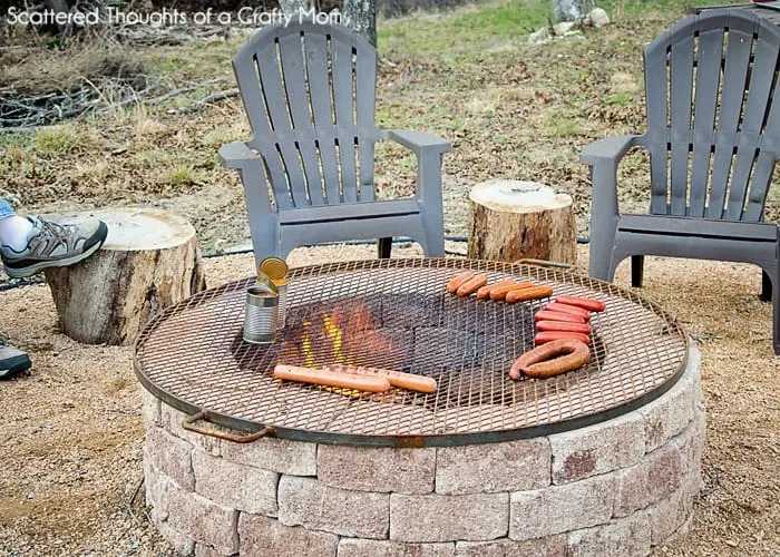 Image for DIY Fire Pit with Grate