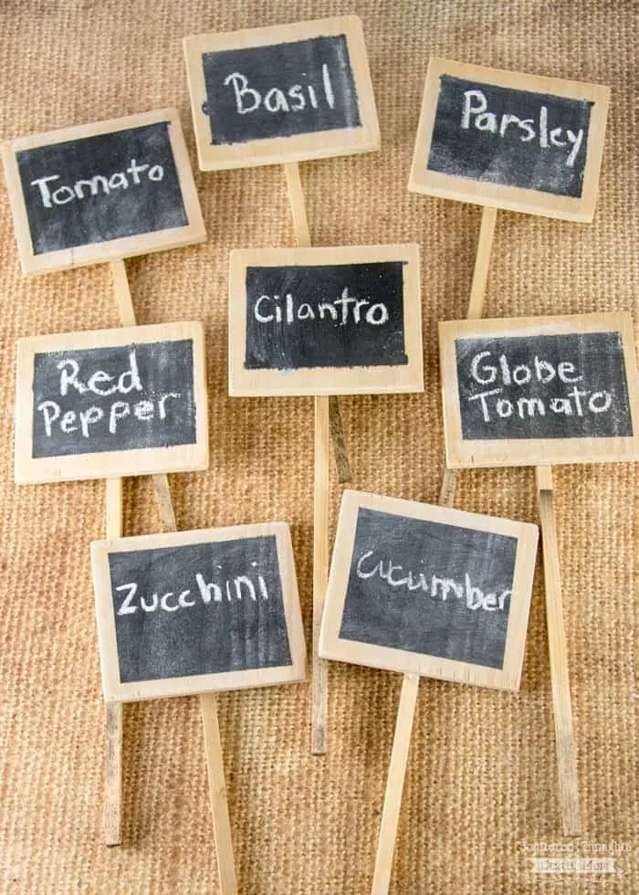 Image for DIY Chalkboard Plant Labels