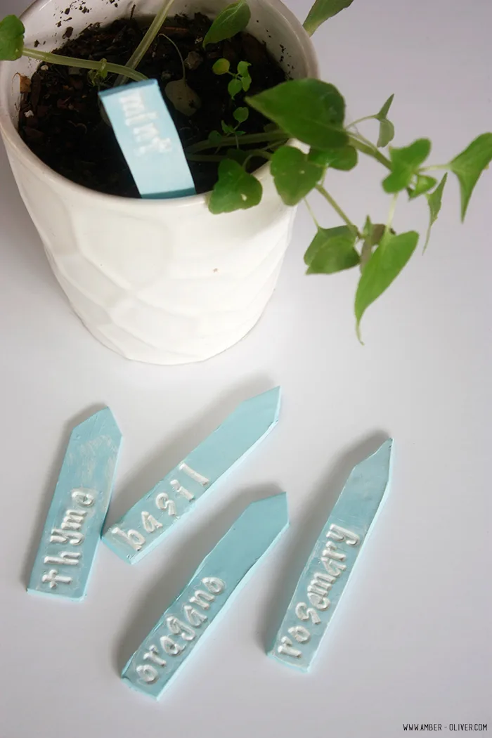 Image for DIY Clay Plant Markers