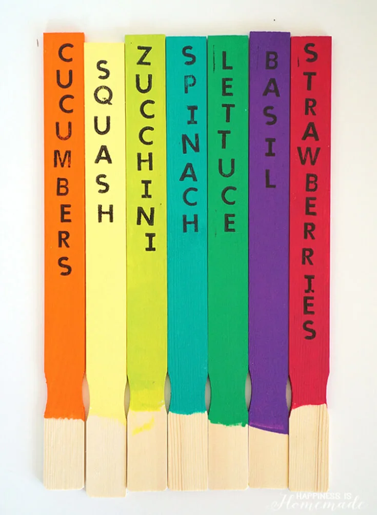 Image for Paint Stick Garden Markers