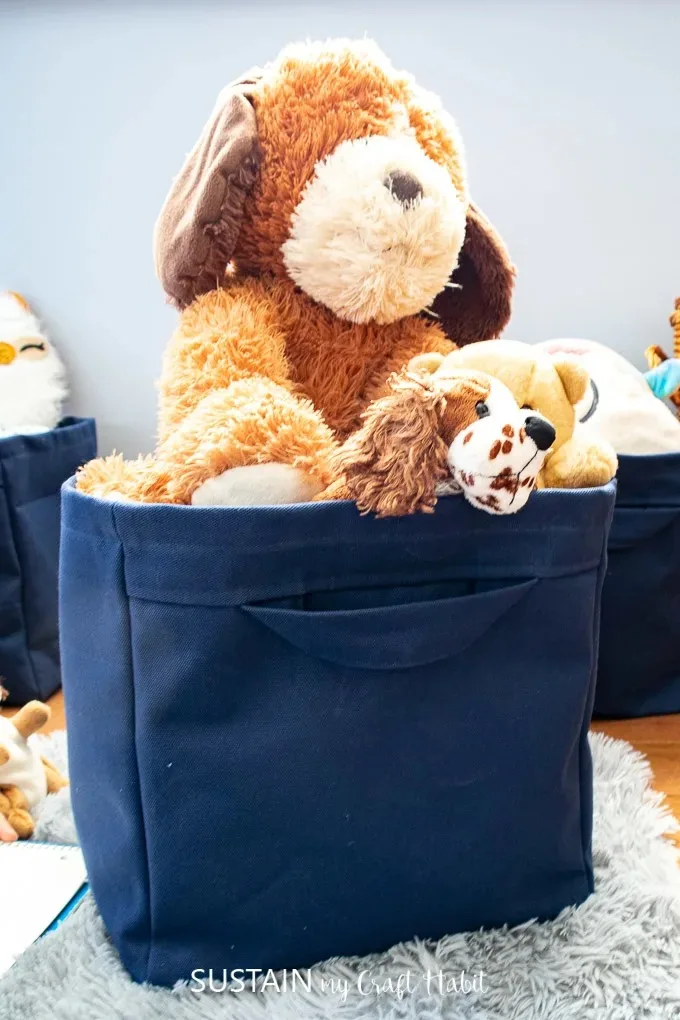 Image for DIY Fabric Storage Cubes