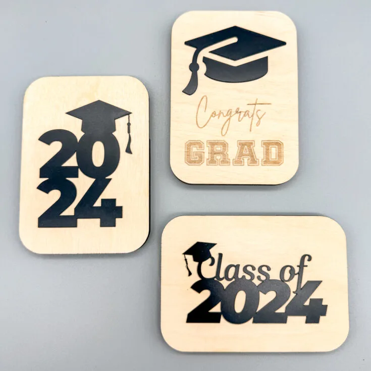 DIY gift card holders for graduation
