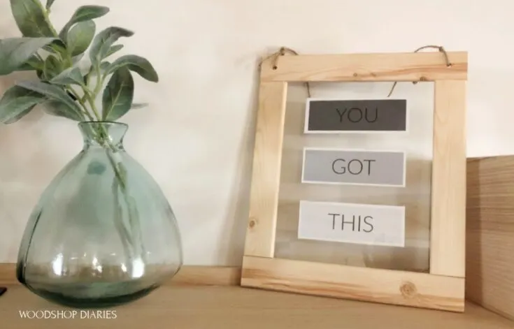 Image for DIY Floating Picture Frame
