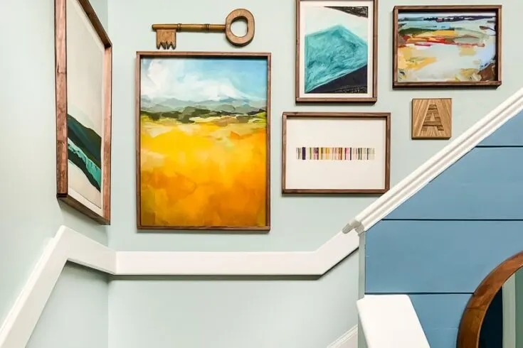 Image for Large DIY Picture Frames For Less than $20 Each