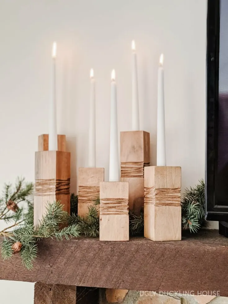 Image for Minimalist DIY Candle Holders