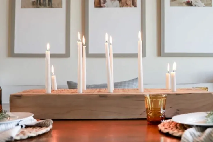 Image for DIY Wood Candle Holder