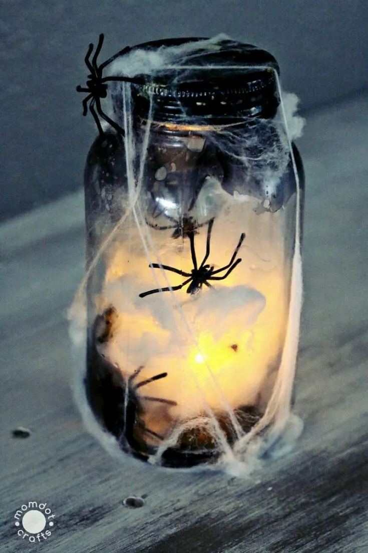 Image for DIY Halloween Spider Jar